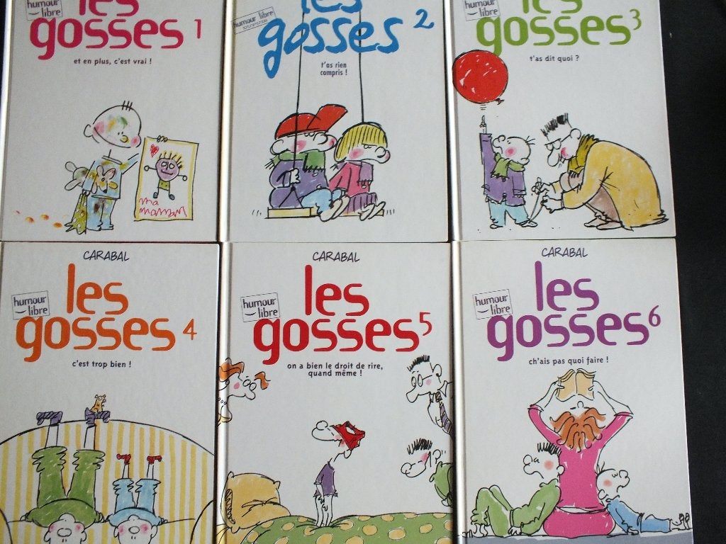 LES GOSSES (11 ALBUMS /7 EO).               EDITIONS DUPUIS, Livres, Neuf, Carabal, Enlèvement ou Envoi, Série complète ou Série