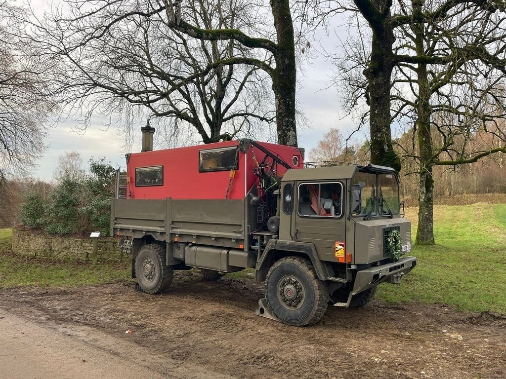 Saurer 6DM 4x4 – volledig ingerichte expeditietruck, Autos, Autres marques, Achat, 3 places, 2 portes