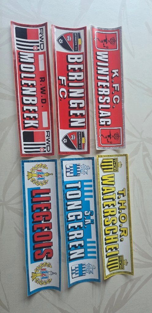 Autocollants année fin 1970, Ophalen of Verzenden, Zo goed als nieuw, Meerdere stickers
