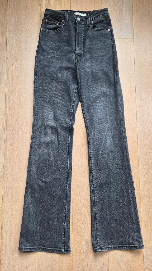 Zwarte jeans Levi's, W 25, Kleding | Dames, Spijkerbroeken en Jeans, Zwart, Ophalen of Verzenden, W27 (confectie 34) of kleiner