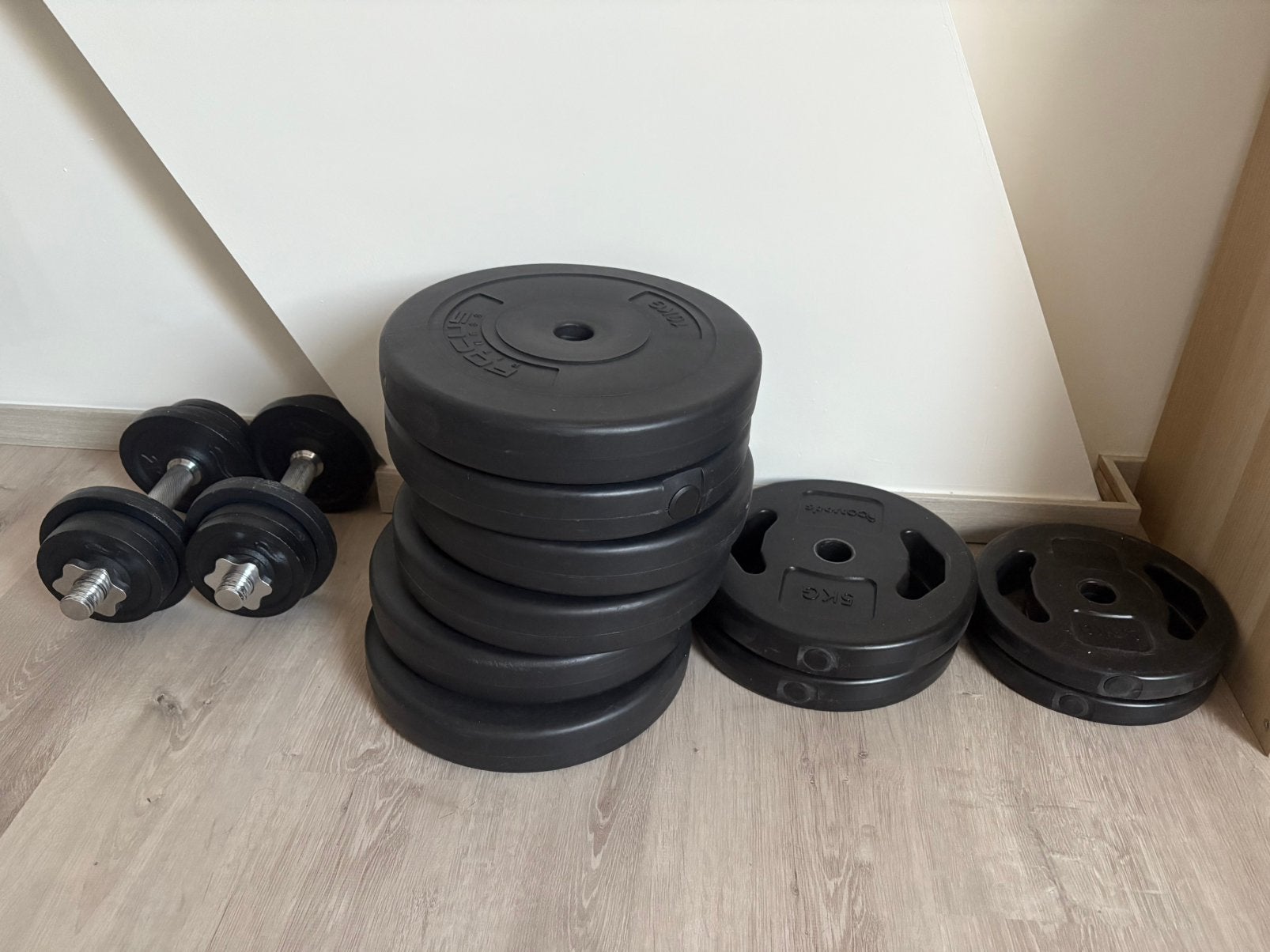 Fitness materiaal, Ophalen, Gebruikt