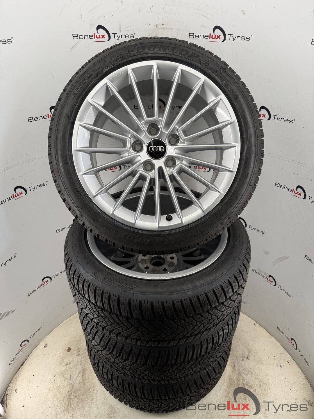 winter org Audi 100 A3 A4 A6 Q2 TT B5 B6 B7 8H 8P 8V 8Y RS, Gebruikt, -, -, Banden en Velgen