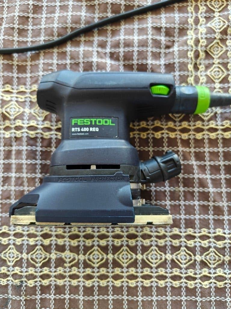 Festool RTS 400 REQ Professionele Vlakschuurmachine, Ophalen, Zo goed als nieuw, Minder dan 600 watt, Vlakschuurmachine