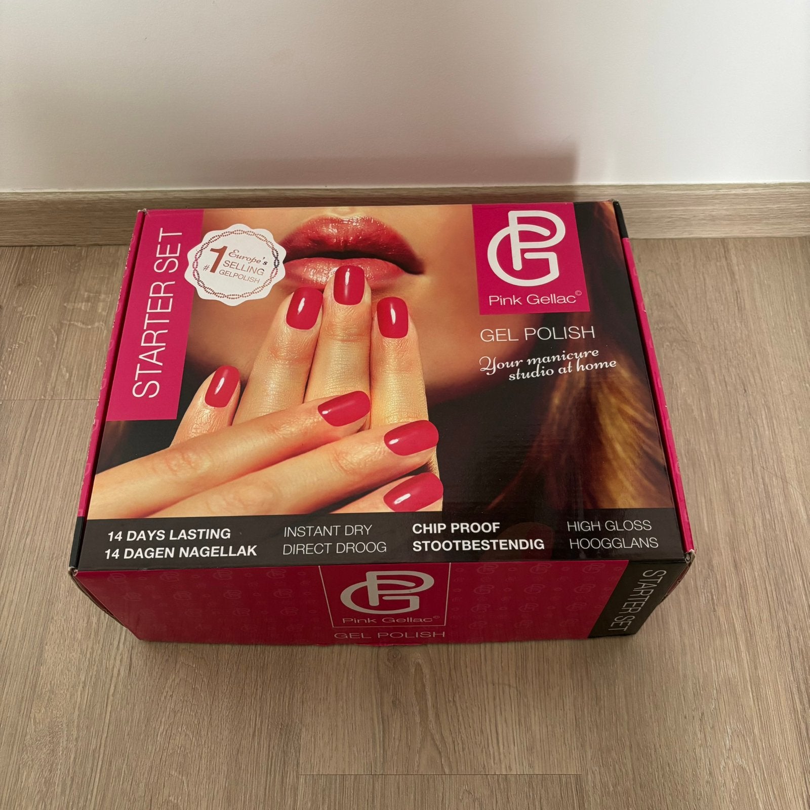 Pink Gellac starter set + lot vernis semi permanent, Enlèvement