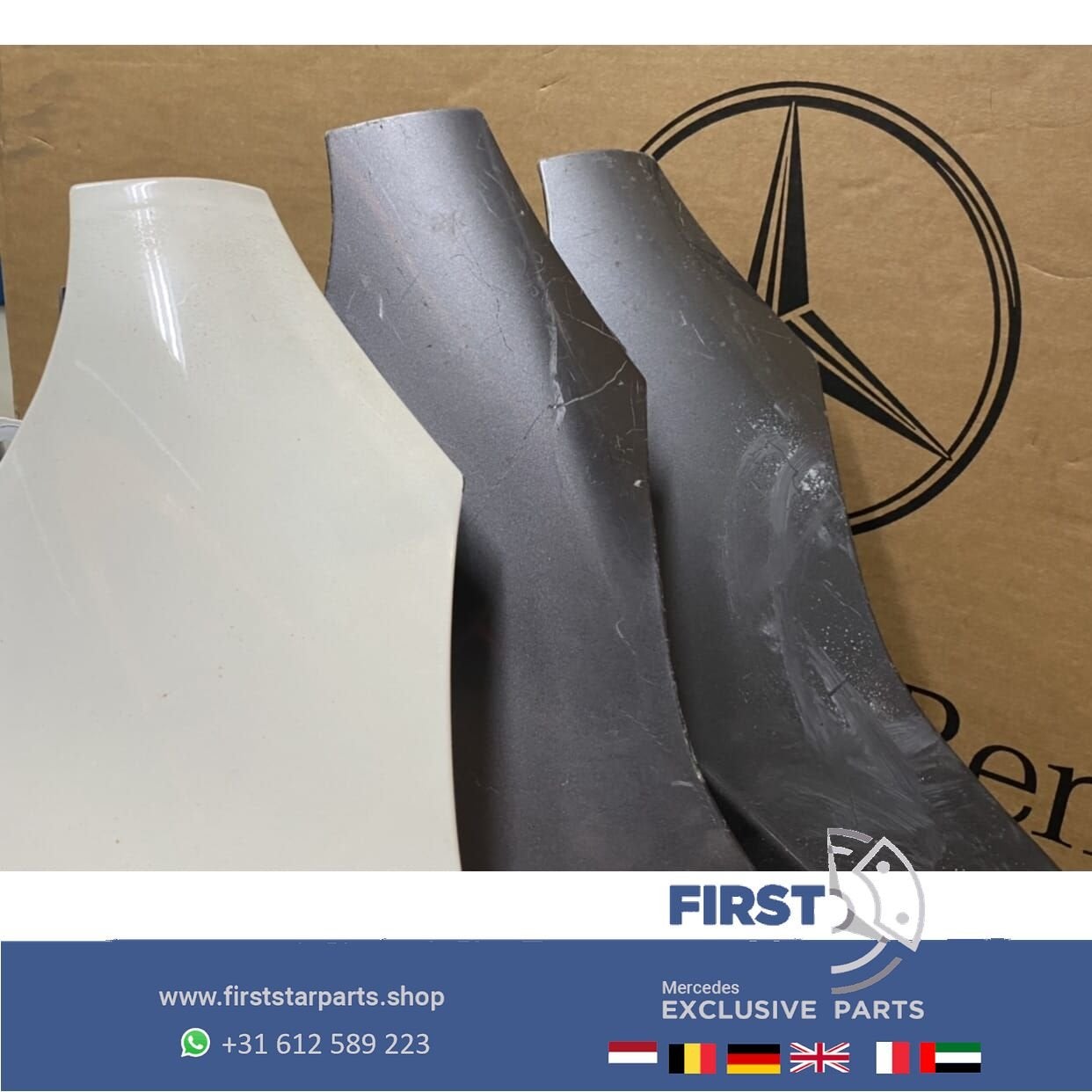 W176 ZIJSCHERM RECHTS Mercedes A Klasse ORIGINEEL 2012-2018, Gebruikt, -, Rechts, Ophalen of Verzenden