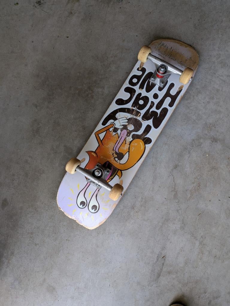 Toy Machine Noah Merit Eyes Skateboard, Ophalen of Verzenden, Gebruikt, Skateboard