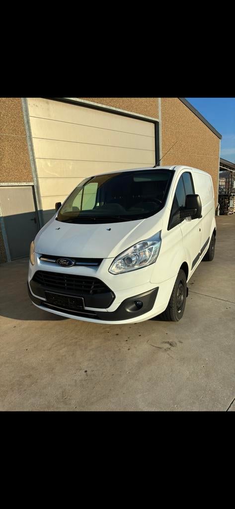 Ford transit custom, Auto's, Voorwielaandrijving, 4 deurs, Stof, Wit