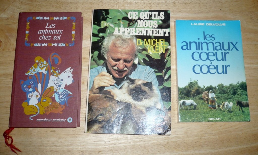 Lot 3 livres pour les amis des animaux (ou 1€/livre), Enlèvement, Utilisé, Autres espèces