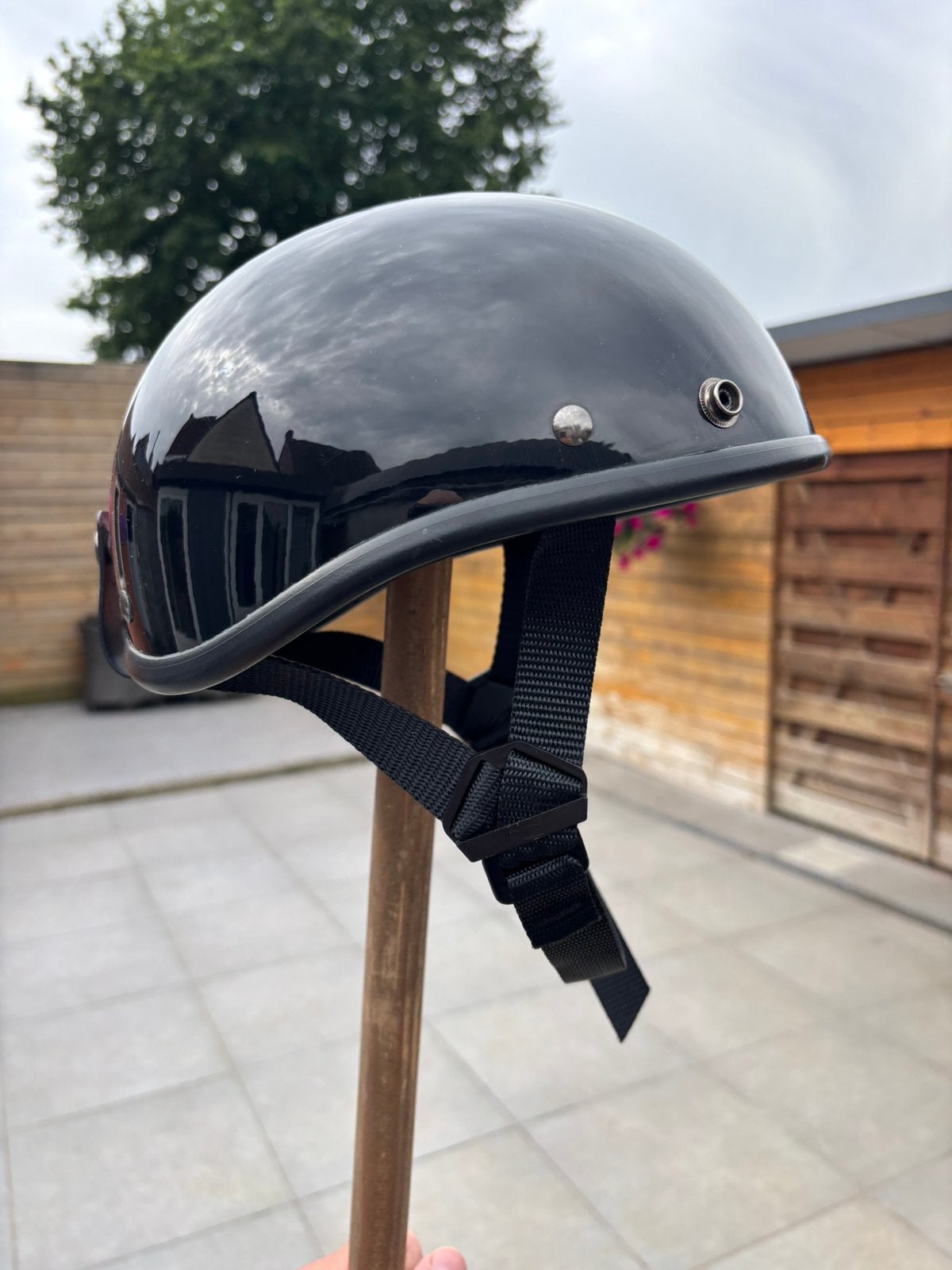 custom helm Harley kleuren, Motoren, Ophalen, Tweedehands, L, Overige typen