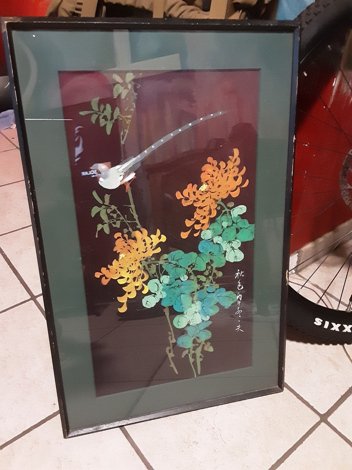 Oosterse zijde kunst, Ophalen of Verzenden