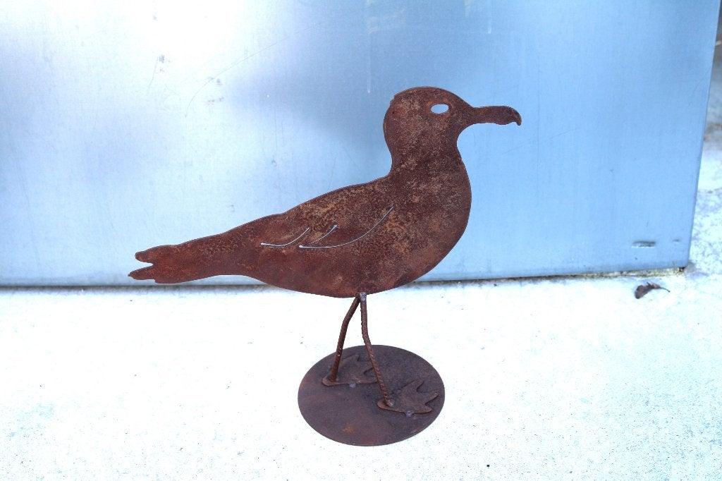 oiseau en métal , mouette en fer forgé rouillé ., Enlèvement ou Envoi, Neuf