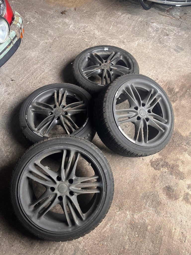 Velgen BMW BORBET 5x120 - super goede banden, Auto-onderdelen, Ophalen, 18 inch, Gebruikt, Banden en Velgen