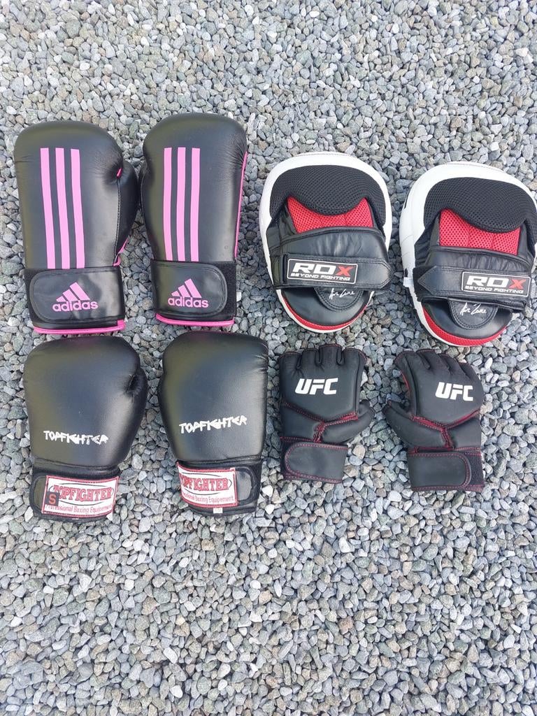 Bokshandschoenen en bokspads Topfighter addidas RDX, Ophalen of Verzenden, Zo goed als nieuw, Overige
