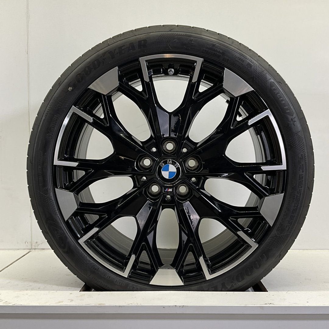 BMW 1 SERIE F70 2 SERIE F74 SET VELGEN + ZOMERBANDEN 19 INCH, Auto-onderdelen, Banden en Velgen, 19 inch, Gebruikt, -, -