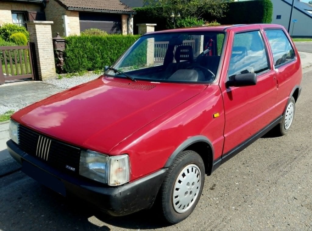 FIAT UNO 45 - 1000 FIRE, Autos, Rouge, Achat, 50 kW, Boîte manuelle