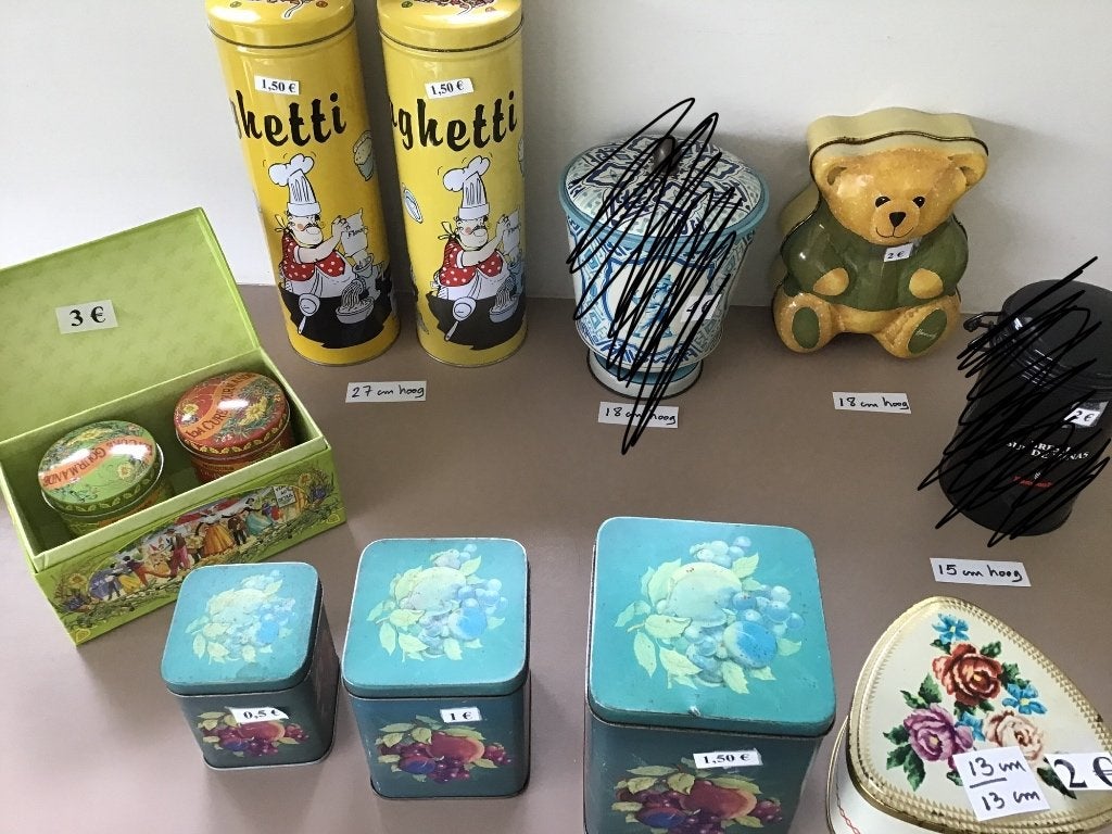 10 tal blikken aan spotprijzen, Ophalen of Verzenden, Zo goed als nieuw