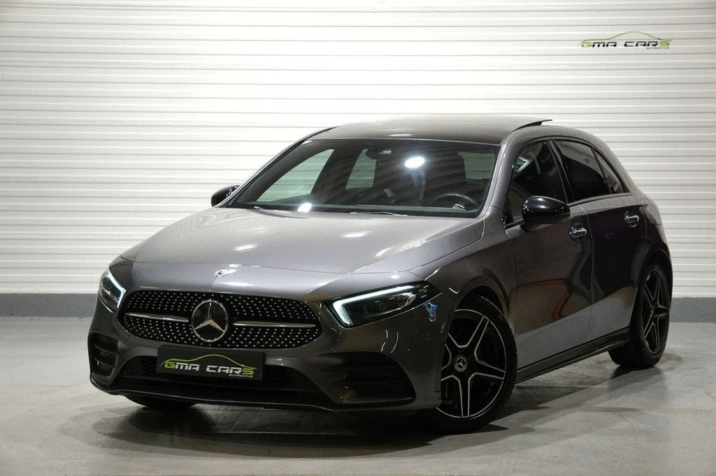 Mercedes-Benz A-CLASS 220 A 220 AMG Pack Benzine Aut-Navi-Hl, Autos, Achat, 139 g/km, Entreprise, Noir