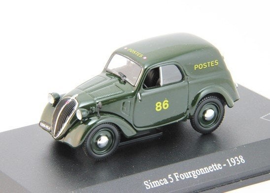 Simca 5 Fourgonnette - 1938 -, Hobby & Loisirs créatifs, Voitures miniatures | 1:43, Enlèvement ou Envoi, Neuf, Voiture, Autres marques
