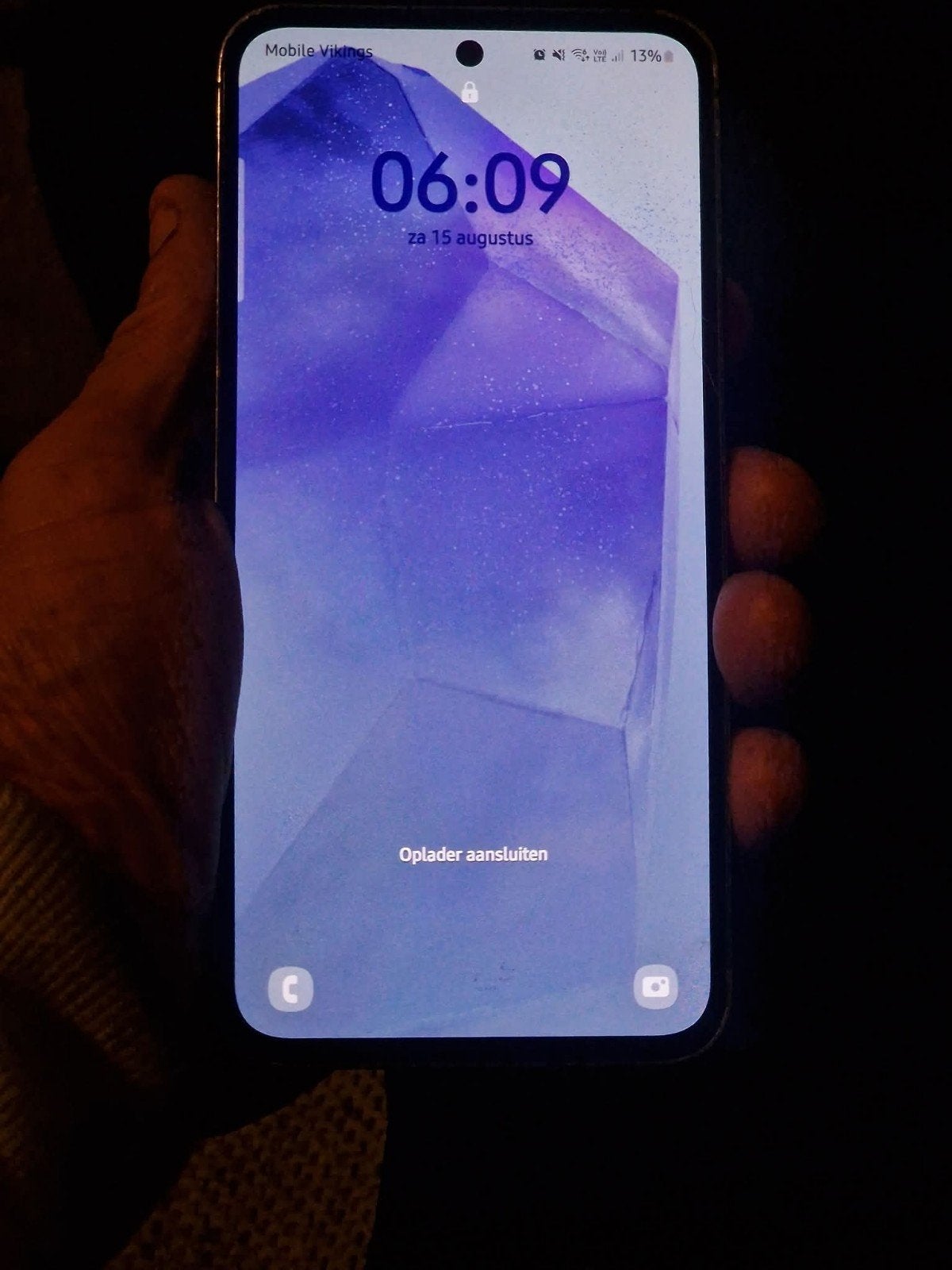 Samsung a55 5g, Ophalen