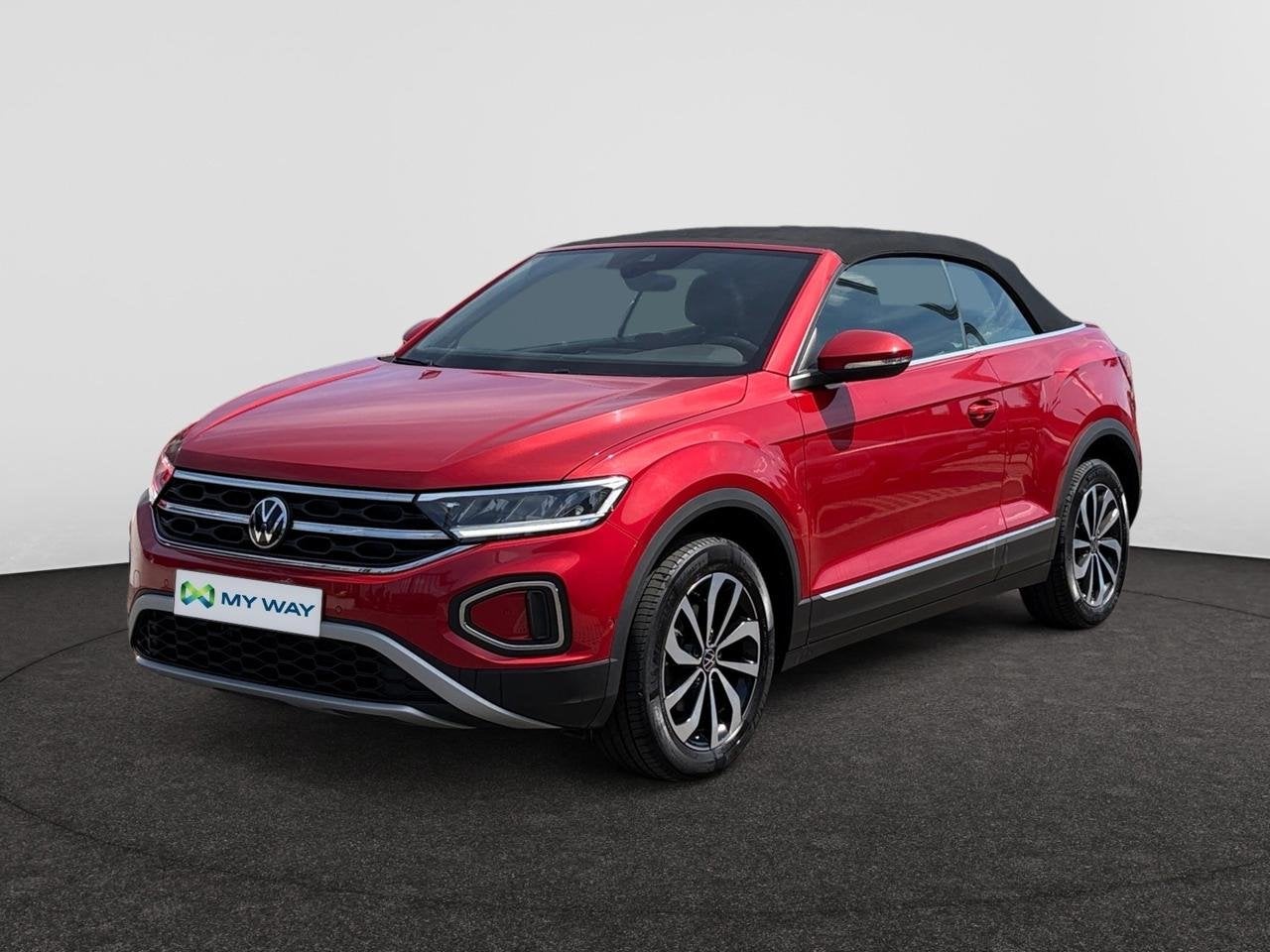 Volkswagen T-Roc Cabriolet 1.0 TSI Style, Auto's, Cabriolet, Handgeschakeld, Adaptive Cruise Control, https://public.car-pass.be/vhr/a1cdbe92-1d0d-49b0-ad5e-422ccd2c256a
