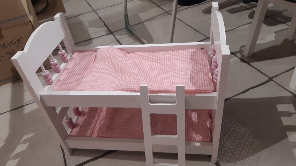 Dubbel poppenbed, stapelbed, Enfants & Bébés, Jouets | Poupées, Enlèvement, Utilisé, Baby Pop
