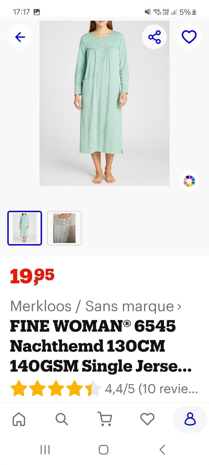 3 slaapkleden maat xl 1 nog nieuw., Kleding | Dames, Pyjama's, Ophalen, Maat 46/48 (XL) of groter