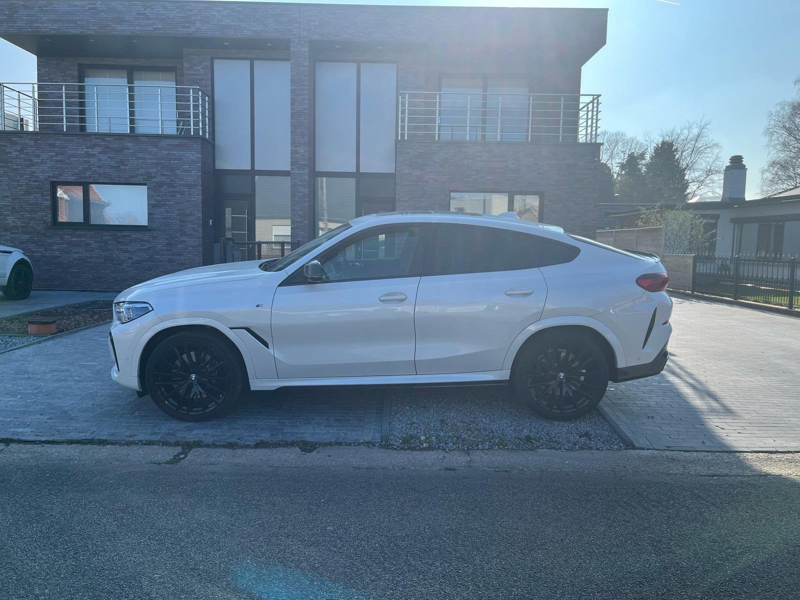 BMW X6 M50D, Auto's, Automaat, Lichtsensor, 2993 cc, Wit