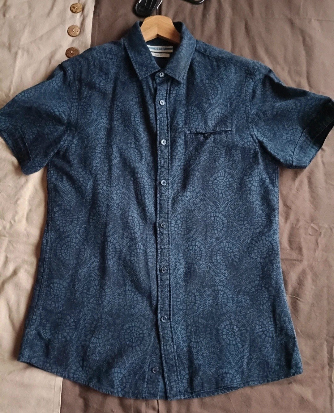 Diverses chemises courtes manches Homme  5€ pièce, Enlèvement