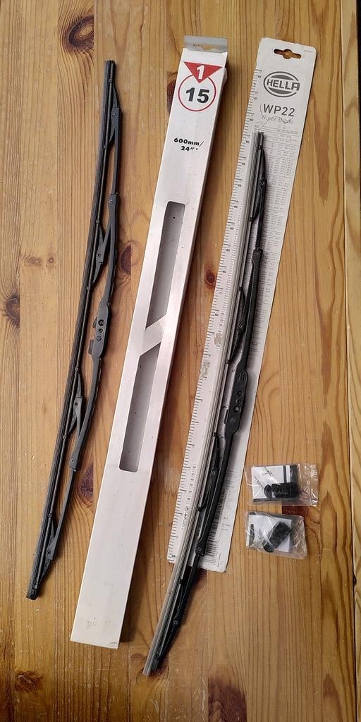 Ruitenwissers 600mm, Ophalen