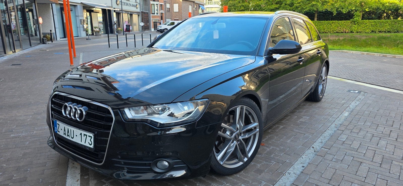 Audi A6 Avant 2.0 TDI 120 kW/2013/161.000 km/cuir, Cuir, Euro 5, Achat, Noir