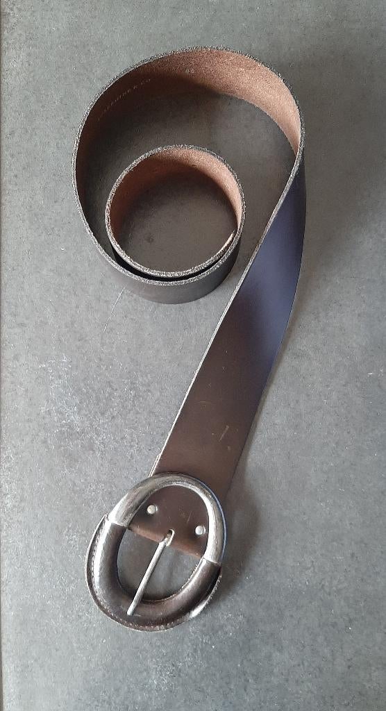 Te koop: Mooie brede lederen riem van "Josephine & Co", Cuir véritable, "Josephine & Co", Brun, Enlèvement
