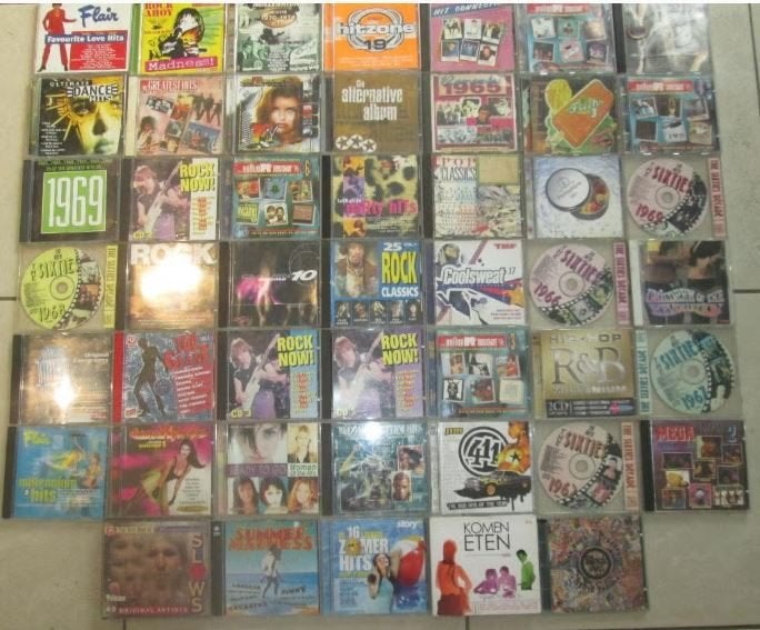 54 CD originaux avec albums de compilation, CD & DVD, CD | Compilations, Comme neuf, Pop, Enlèvement ou Envoi