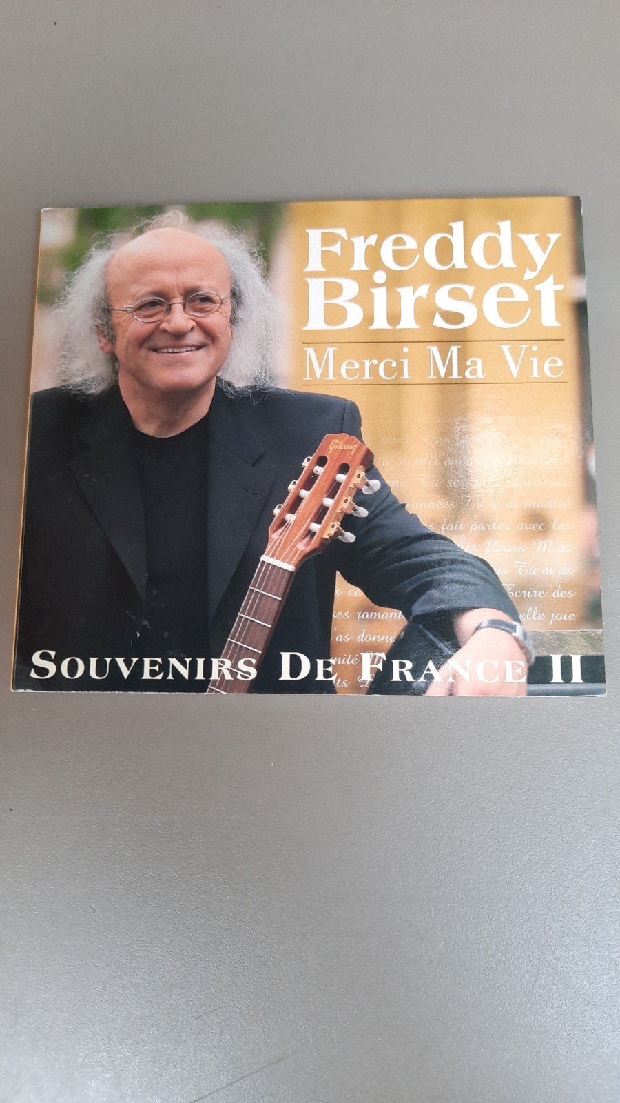 CD FREDDY BIRSET Merci ma vie - Souvenirs de France II, Cd's en Dvd's, Cd's | Franstalig, Zo goed als nieuw, Chanson, Album, Ophalen of Verzenden