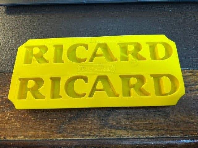 Moule à glaçons Ricard en silicone, Collections, Enlèvement