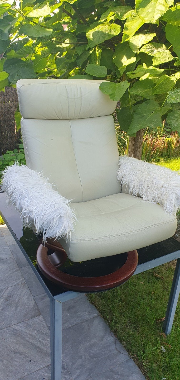 Fauteuil Stressless, 75 à 100 cm, Enlèvement, Utilisé, Cuir