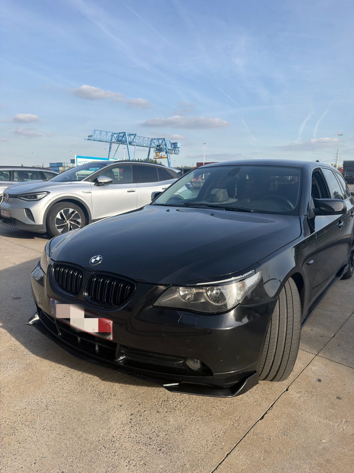 BMW Série 5 – 2005 – Automatique – LPG/Essence, Auto's, Automaat, Zwart, Zwart, Particulier