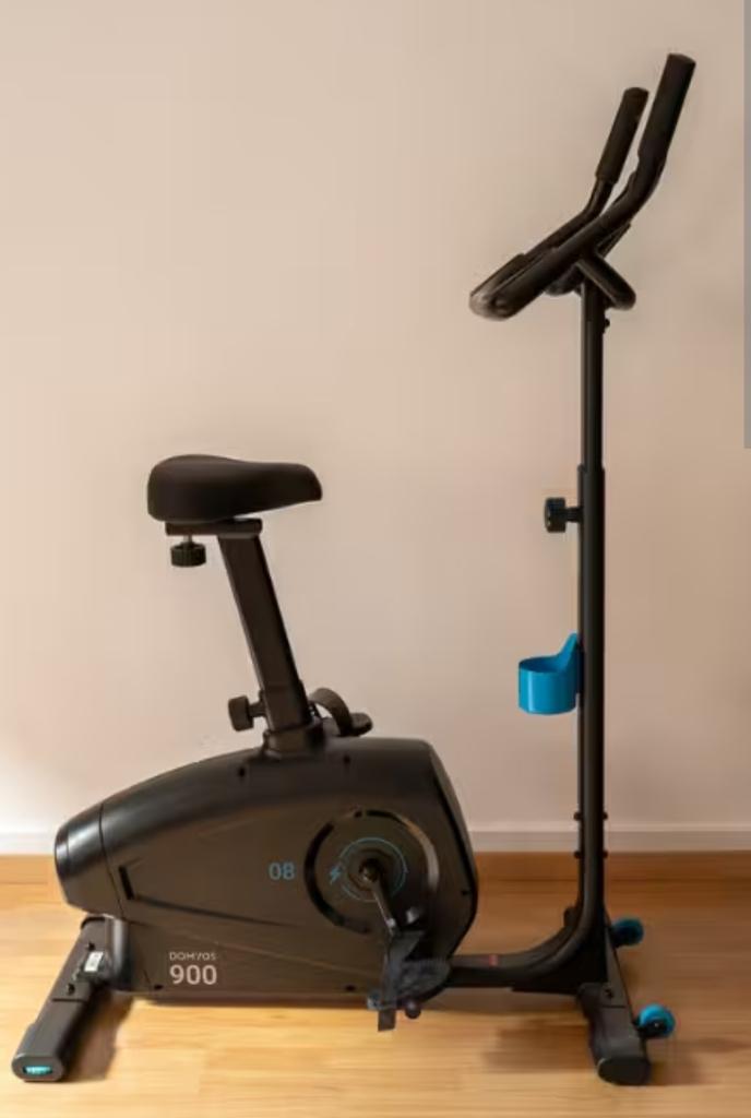 Velo d appartement domyos eb900, Comme neuf, Enlèvement, Métal, Vélo d'appartement