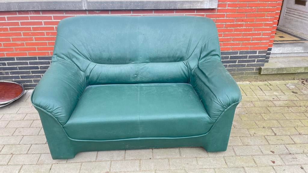 Zetel, Ophalen, Zo goed als nieuw, Tweepersoons, Groen