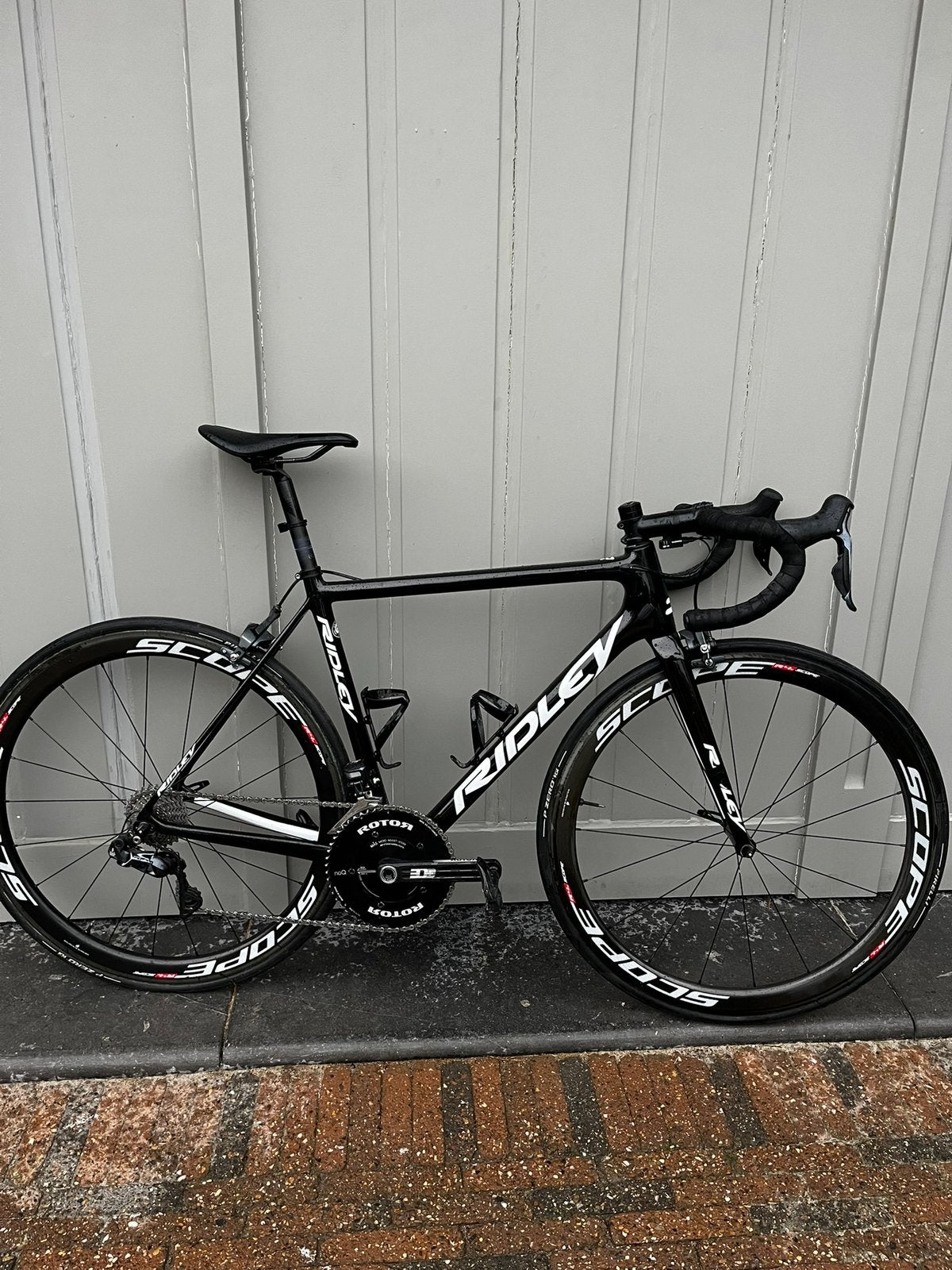 Ridley Helium Shimano di2 velgrem maat S, Ophalen, Gebruikt, Carbon, Velgrem