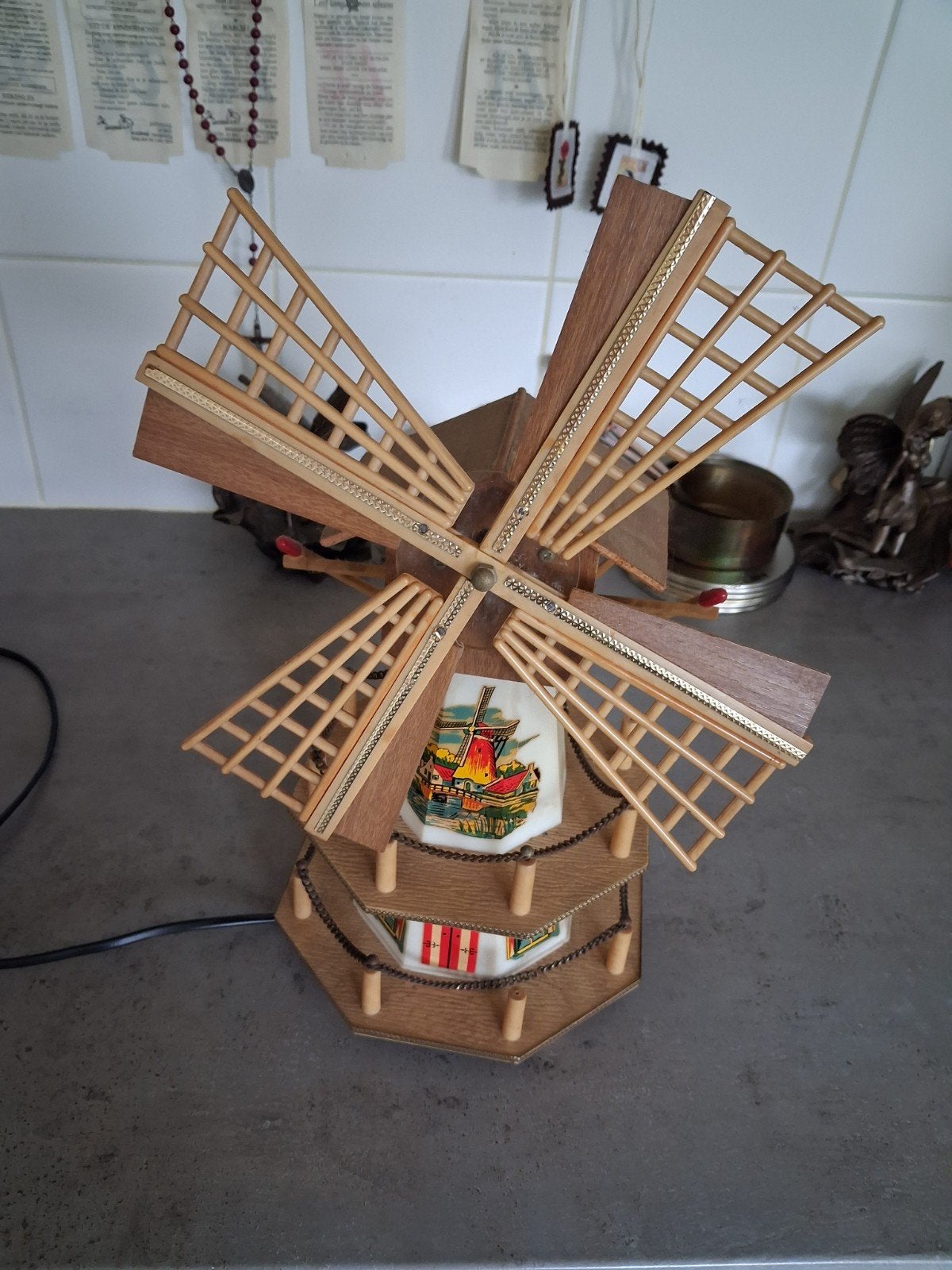 Muzikale opwindbare molen., Ophalen of Verzenden