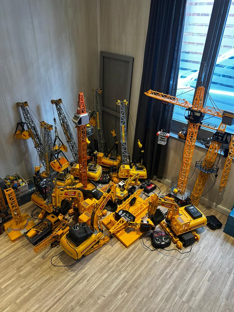 Torenkranen en andere kranen, Ophalen, Gebruikt