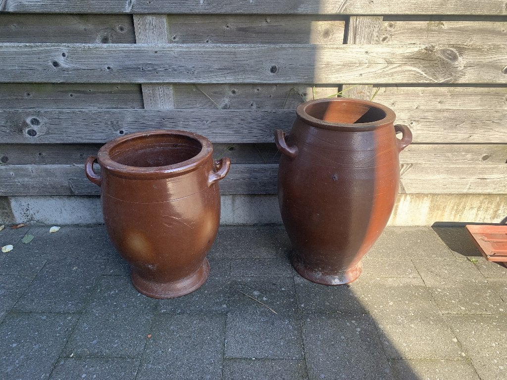 aardewerk potten, Tuin en Terras, Ophalen, Gebruikt, Aardewerk, Tuin