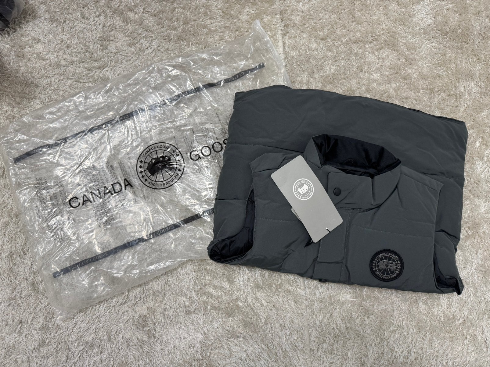 Canada Goose jas zonder mouwen, Kleding | Heren, Ophalen, Nieuw, Maat 48/50 (M), Grijs