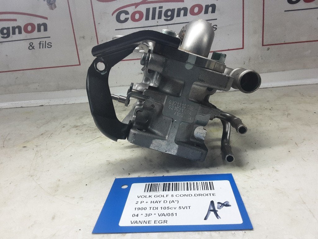 VANNE EGR Volkswagen Golf V (1K1) (03G131063E), Volkswagen, Mevr. I. Hauben, Utilisé, Rue de l'Espoir 34 34
4030  GRIVEGNÉE, BE