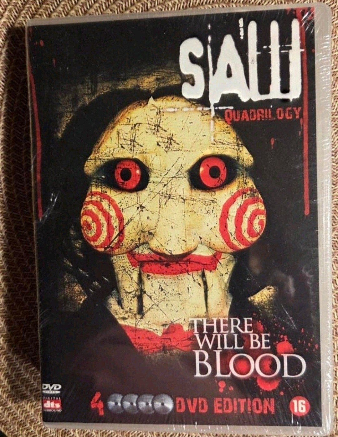 Saw : Quadrilogy  - Dvd Boxset (nieuw), Engels, Vanaf 16 jaar, Nederlands, Ophalen of Verzenden