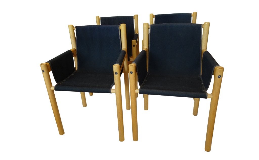 Veilinghuis Oranje -  4 Italiaanse Ibisco stoelen ' 70 - 80, Ophalen