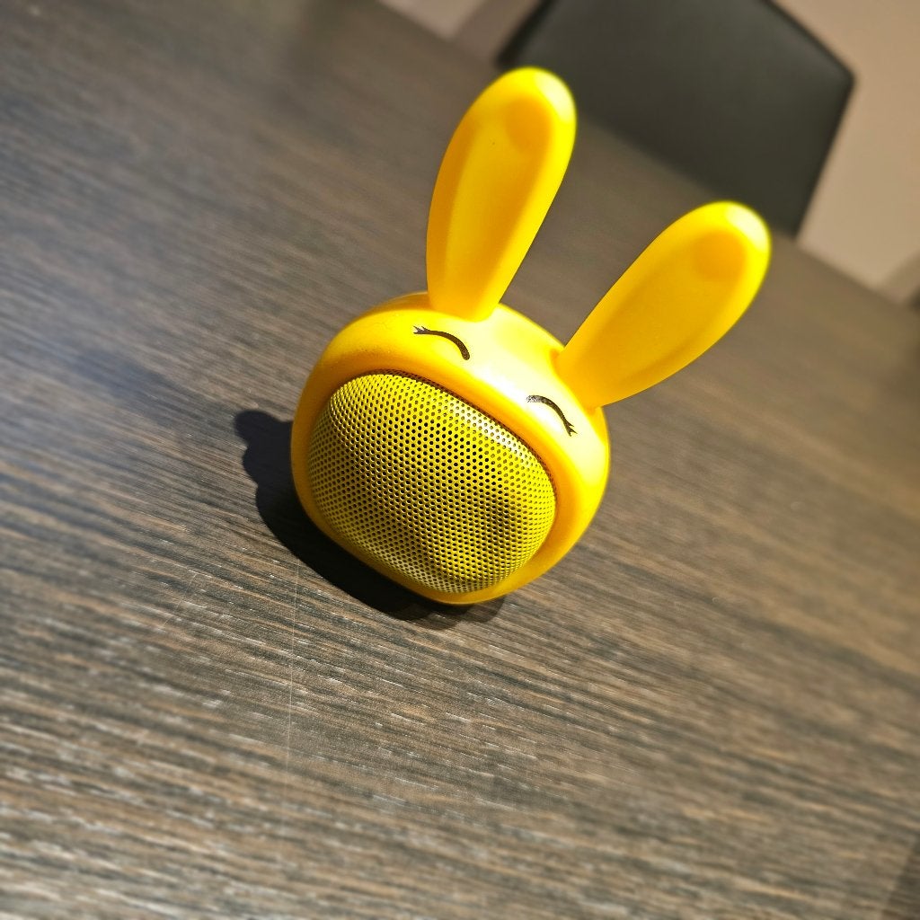 Mini enceintes MOB – Haut-parleur lapin – Bluetooth & jack, TV, Hi-fi & Vidéo, Enceintes, Bluetooth, Enlèvement ou Envoi