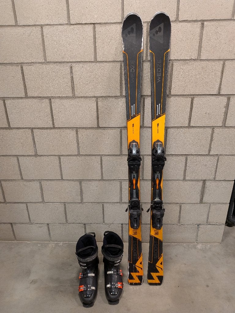 Ski wedze schoenen wedze maat 45., 160 à 180 cm, Autres marques, Carving, Enlèvement