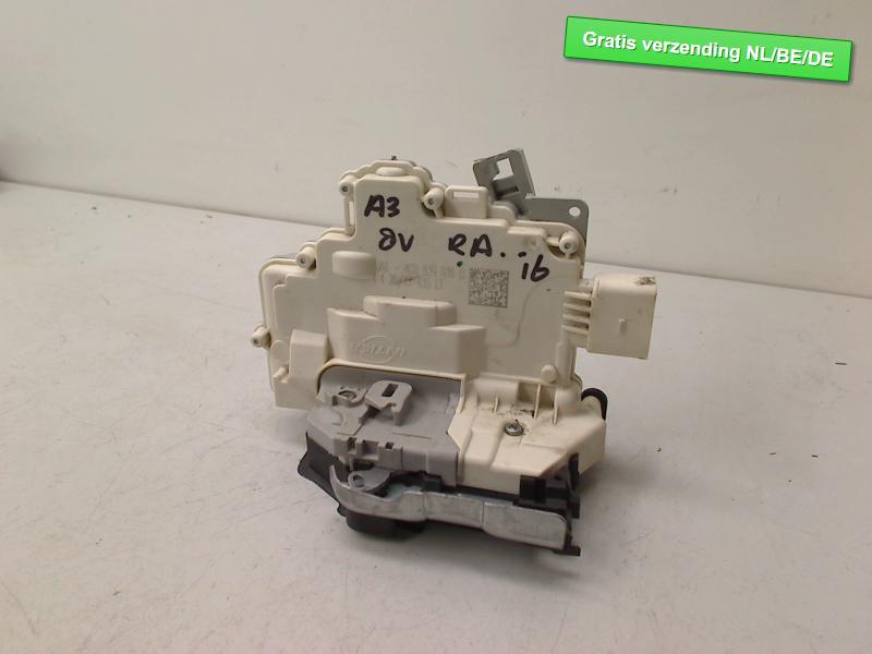 PORTIERSLOT RECHTS ACHTER Audi A3 Sportback (8VA / 8VF), Gebruikt, Dhr. R. de Gouw, Achter, Audi