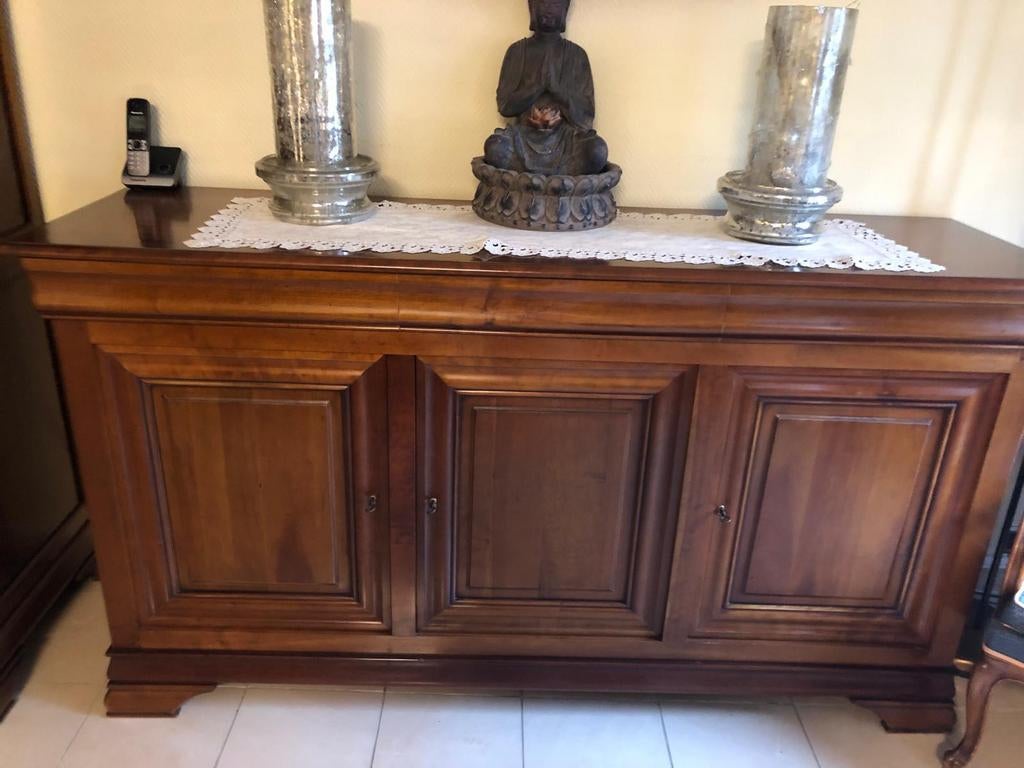 Meuble buffet en merisier, Enlèvement